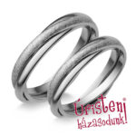 fehér arany karikagyűrű