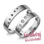 UH022C Karikagyűrű Cirkónia Kövekkel