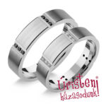 UH025C Karikagyűrű Cirkónia Kövekkel