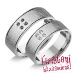 UH029B Karikagyűrű Gyémánt Kövekkel
