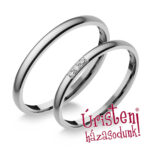 UH179C Karikagyűrű Cirkónia Kövekkel