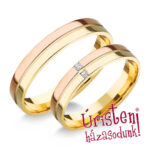 UH733C Karikagyűrű Cirkónia Kövekkel