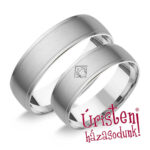 HR154C Karikagyűrű Cirkónia Kővel