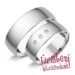 HR155C Karikagyűrű Cirkónia Kövekkel