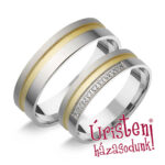 HR159C Karikagyűrű Cirkónia Kövekkel