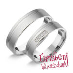 HR166B Karikagyűrű Gyémánt Kövekkel