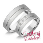 HR186B Karikagyűrű Gyémánt Kövekkel