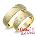 HR187B Karikagyűrű Gyémánt Kövekkel