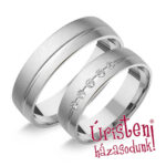 HR188C Karikagyűrű Cirkónia Kövekkel