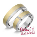 HR195B Karikagyűrű Gyémánt Kővel