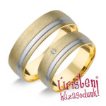 HR198B Karikagyűrű Gyémánt Kővel