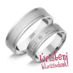 HR202B Karikagyűrű Gyémánt Kövekkel