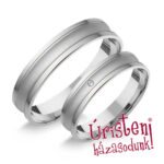 HR203B Karikagyűrű Gyémánt Kővel