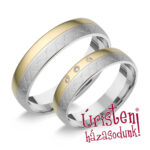 HR212B Karikagyűrű Gyémánt Kövekkel