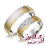 HR216B Karikagyűrű Gyémánt Kövekkel