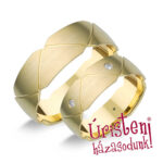 HR222C Karikagyűrű Cirkónia Kövekkel