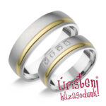 HR233C Karikagyűrű Cirkónia Kövekkel