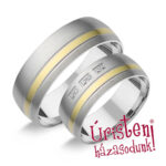 HR238B Karikagyűrű Gyémánt Kövekkel