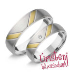 HR240B Karikagyűrű Gyémánt Kővel