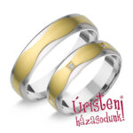 HR241B Karikagyűrű Gyémánt Kövekkel