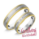 HR246C Karikagyűrű Cirkónia Kövekkel