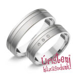 HR263B Karikagyűrű Gyémánt Kövekkel
