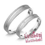 HR266B Karikagyűrű Gyémánt Kővel