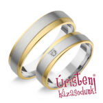 HR267C Karikagyűrű Cirkónia Kővel