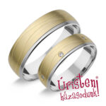 HR103C Karikagyűrű Cirkónia Kövekkel