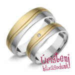 HR120C Karikagyűrű Cirkónia Kővel