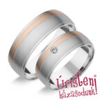 HR126B Karikagyűrű Gyémánt Kővel