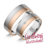 HR128C Karikagyűrű Cirkónia Kővel