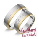 HR131C Karikagyűrű Cirkónia Kövekkel