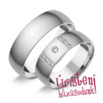 HR139C Karikagyűrű Cirkónia Kövekkel