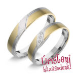 HR141B Karikagyűrű Gyémánt Kövekkel