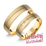 HR37B Karikagyűrű Gyémánt Kövekkel