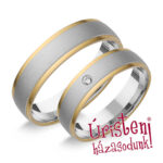 HR42C Karikagyűrű Cirkónia Kővel