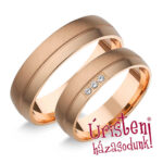 HR48C Karikagyűrű Cirkónia Kövekkel