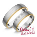 HR53C Karikagyűrű Cirkónia Kövekkel