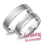 HR59C Karikagyűrű Cirkónia Kövekkel