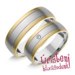 HR86B Karikagyűrű Gyémánt Kővel