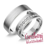 UH003C Karikagyűrű Cirkónia Kövekkel