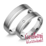 UH004C Karikagyűrű Cirkónia Kővel