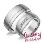 UH005C Karikagyűrű Cirkónia Kövekkel