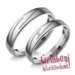 UH040B Karikagyűrű Gyémánt Kővel