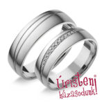 UH050C Karikagyűrű Cirkónia Kövekkel