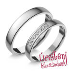 UH065C Karikagyűrű Cirkónia Kövekkel