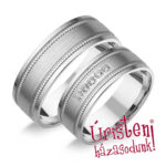 UH076C Karikagyűrű Cirkónia Kövekkel