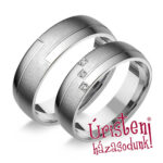 UH083C Karikagyűrű Cirkónia Kövekkel