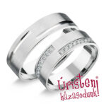 UH135B Karikagyűrű Gyémánt Kövekkel